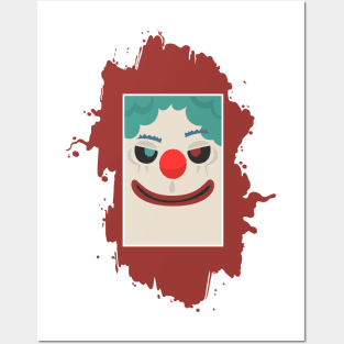 Scary clown Monster Posters and Art